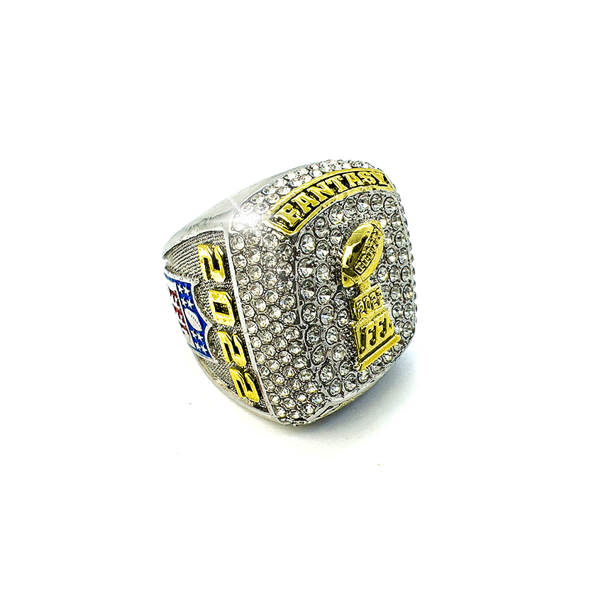 Fantasy Football Championship Ring 2022 - Iced Out