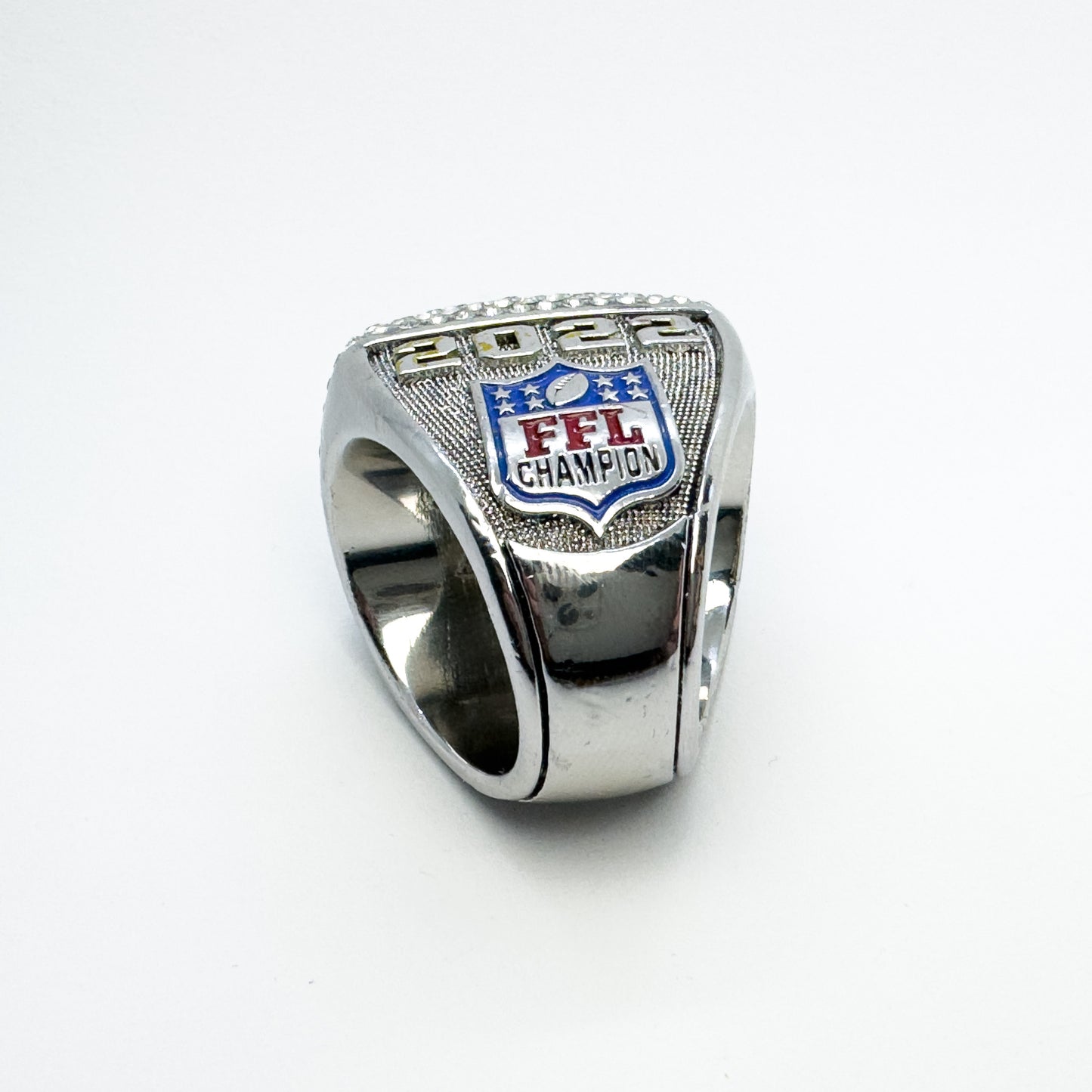 Fantasy Football Championship Ring 2022 - Iced Out