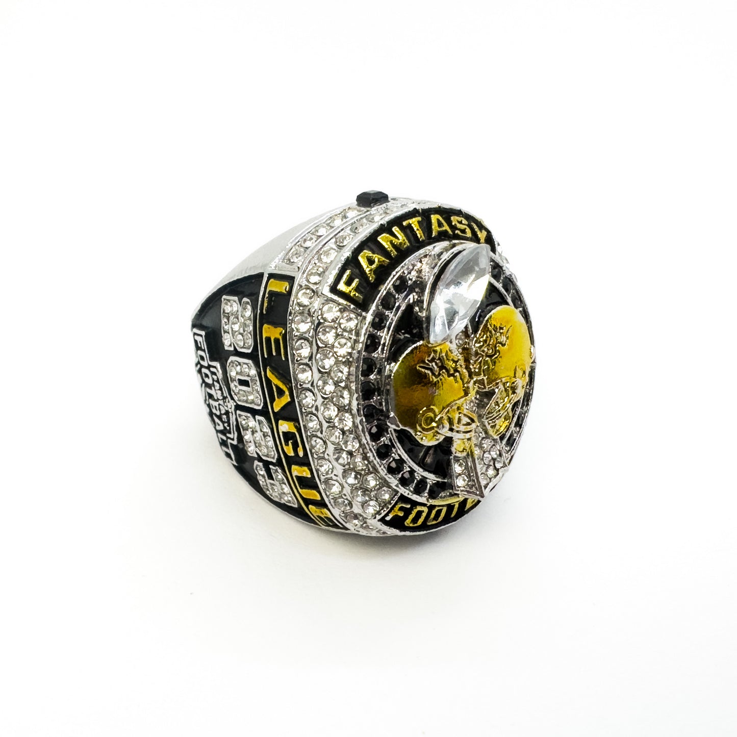Fantasy Football Championship Ring 2023 - Schwarz / Ice