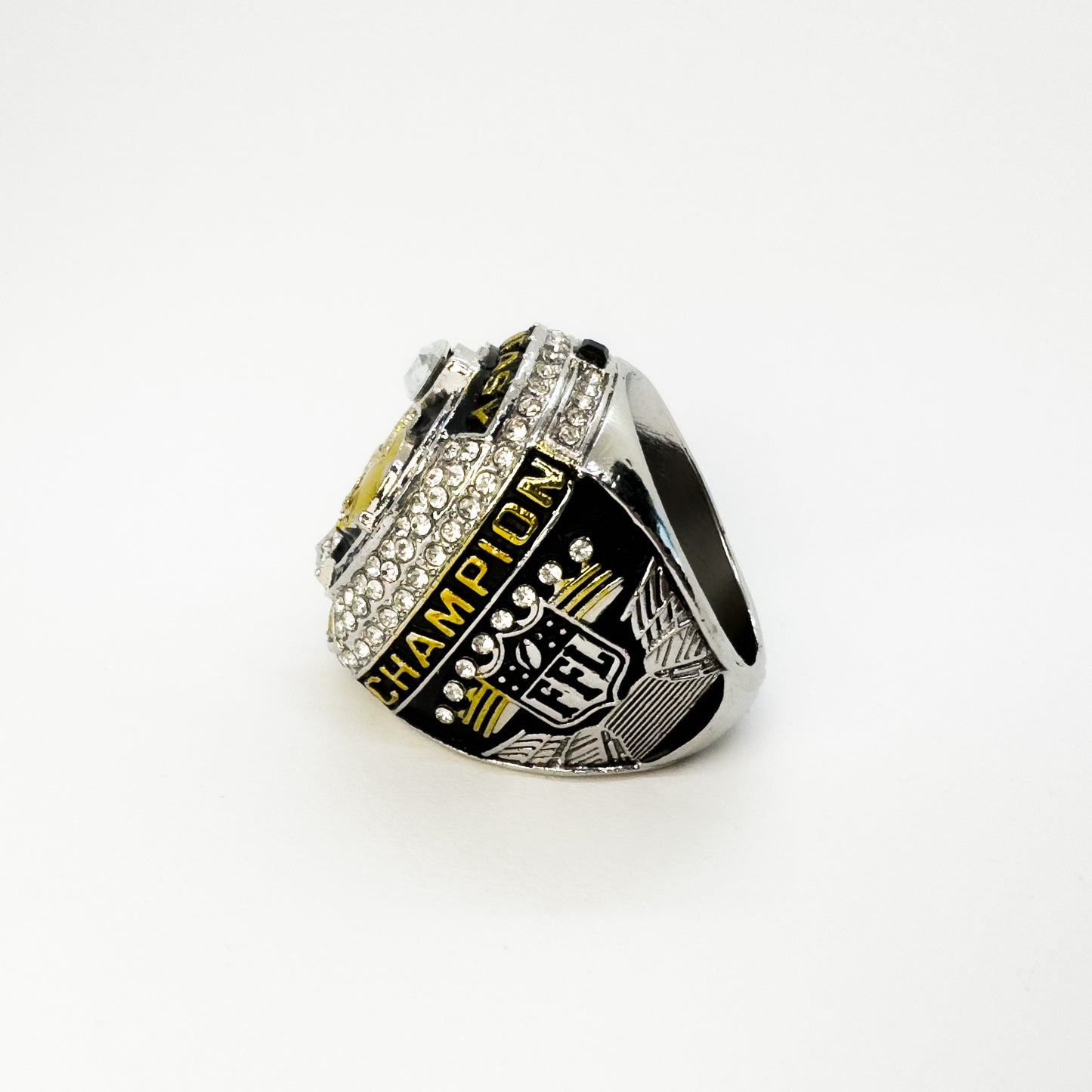 Fantasy Football Championship Ring 2023 - Schwarz / Ice