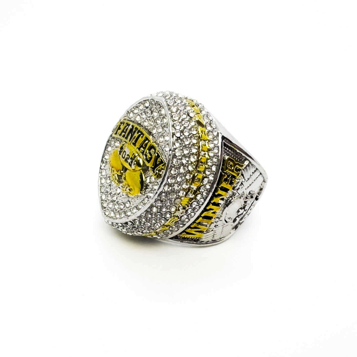 Fantasy Football Championship Ring 2023 - Iced Out