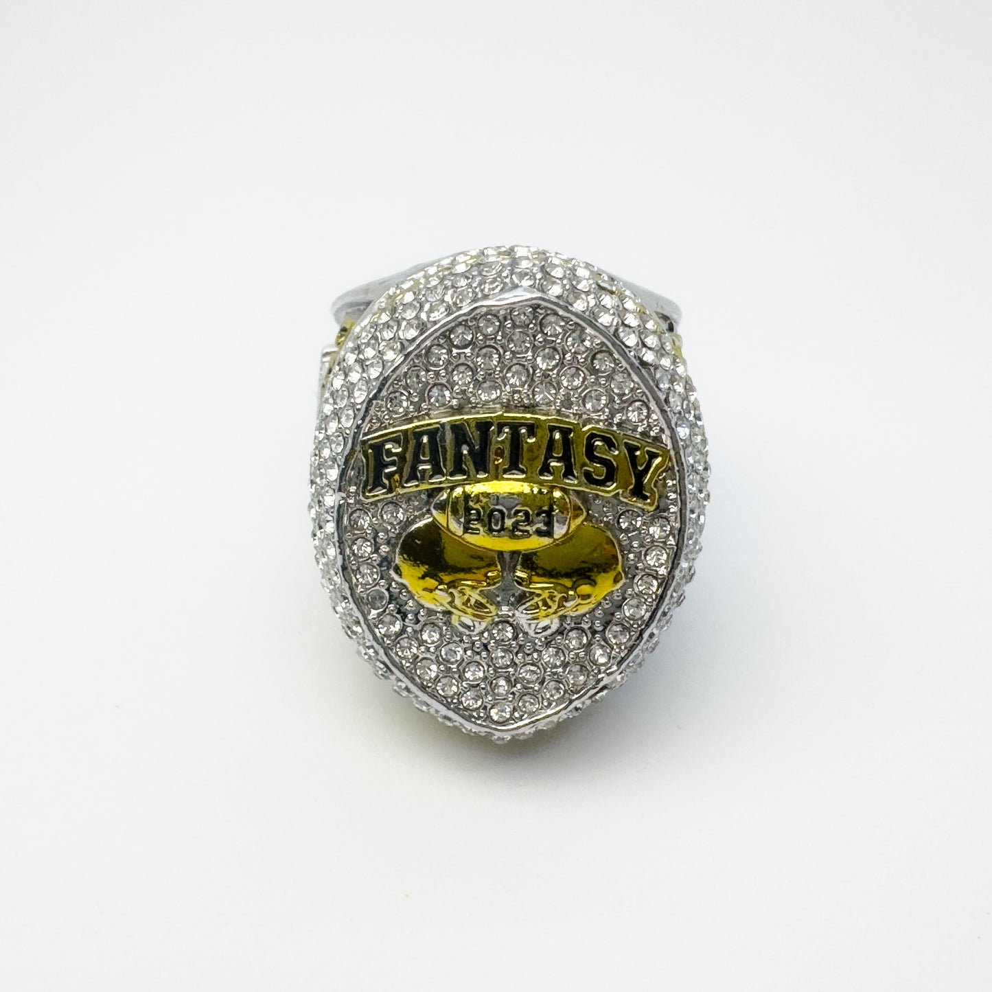 Fantasy Football Championship Ring 2023 - Iced Out