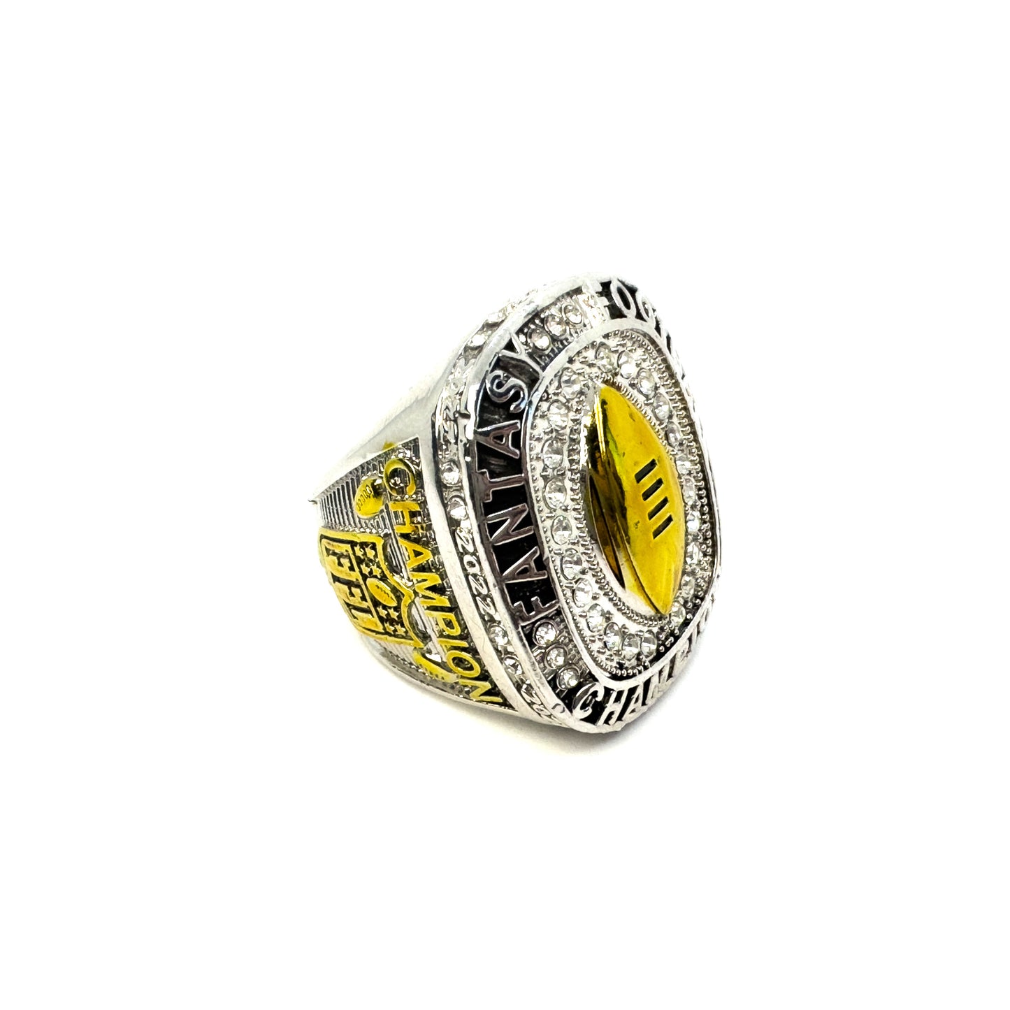 Fantasy Football Championship Ring 2022 - Silber / Gold