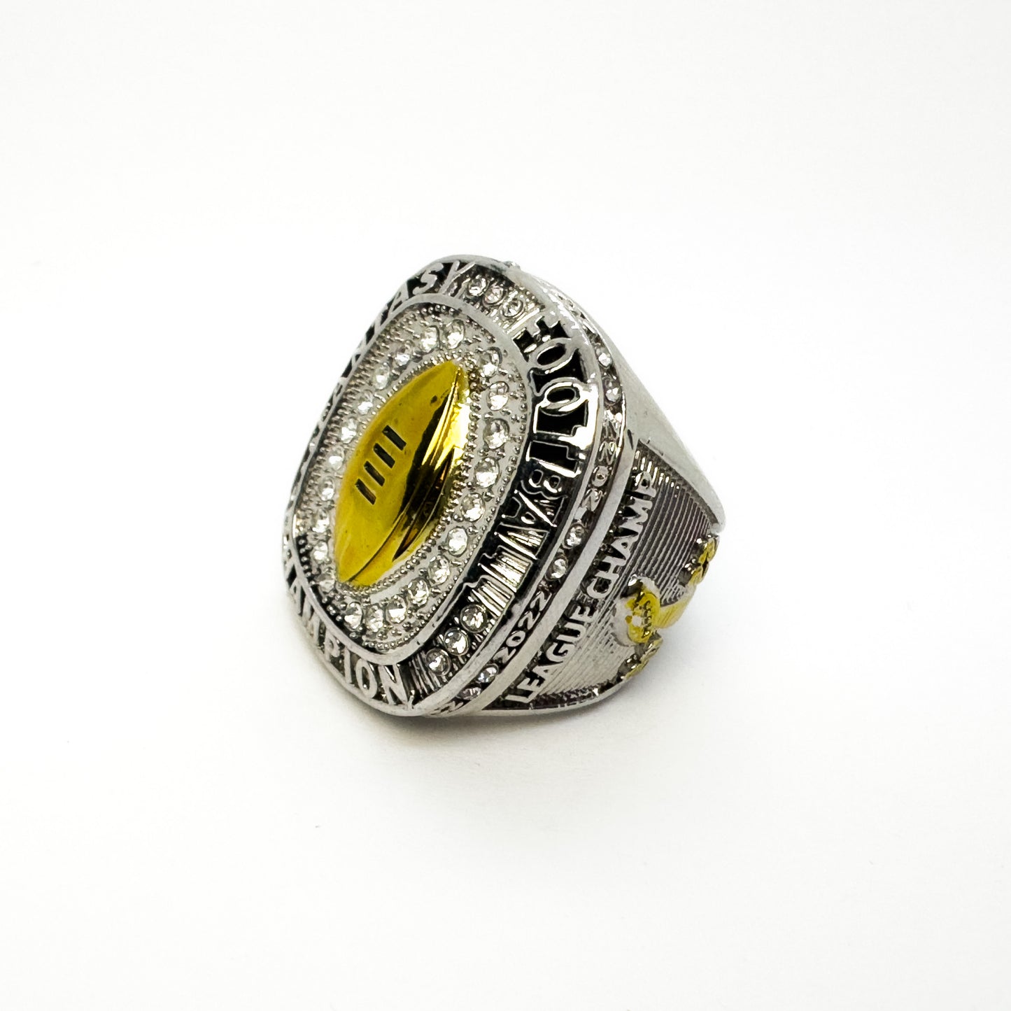 Fantasy Football Championship Ring 2022 - Silber / Gold