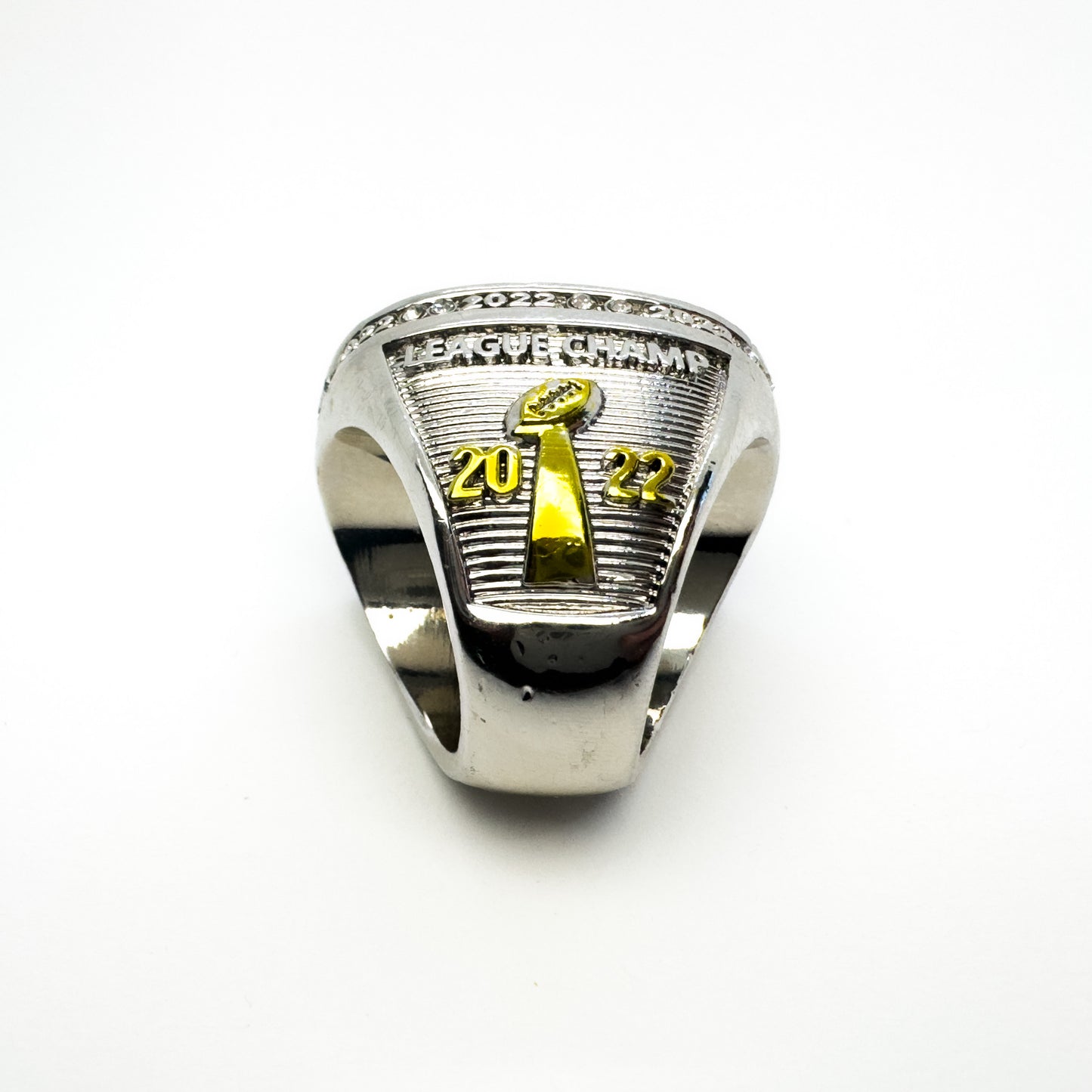 Fantasy Football Championship Ring 2022 - Silber / Gold