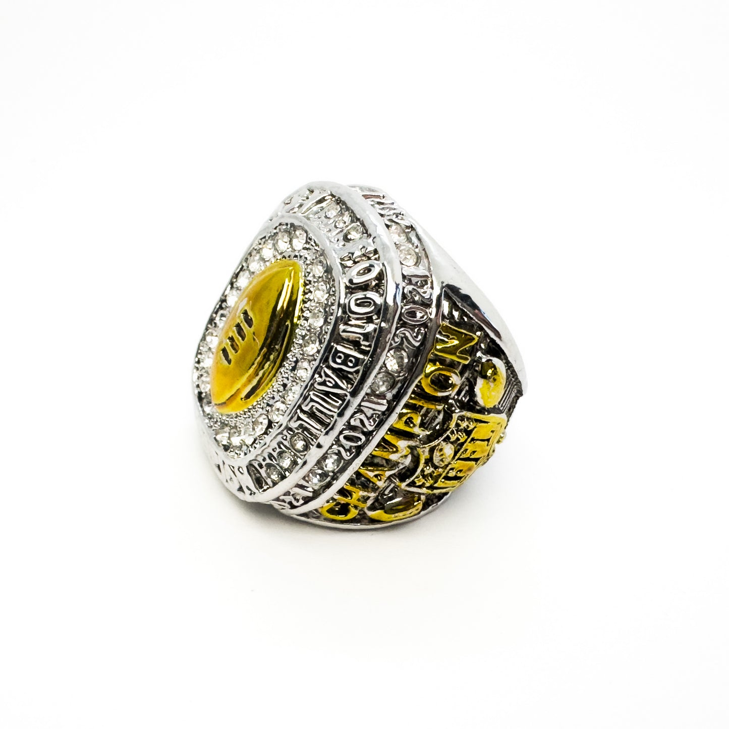 Fantasy Football Championship Ring 2021 - Silber / Gold
