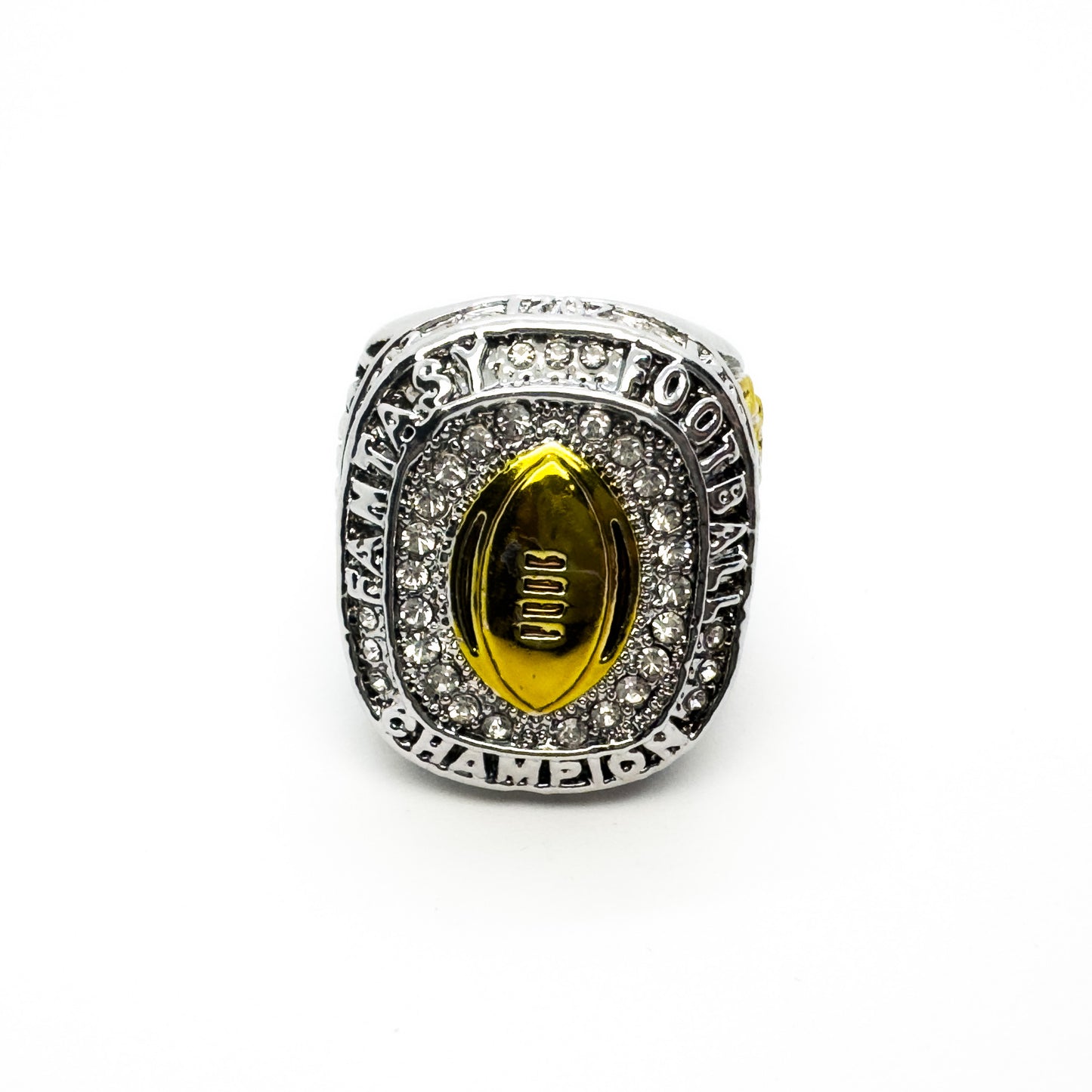 Fantasy Football Championship Ring 2021 - Silber / Gold