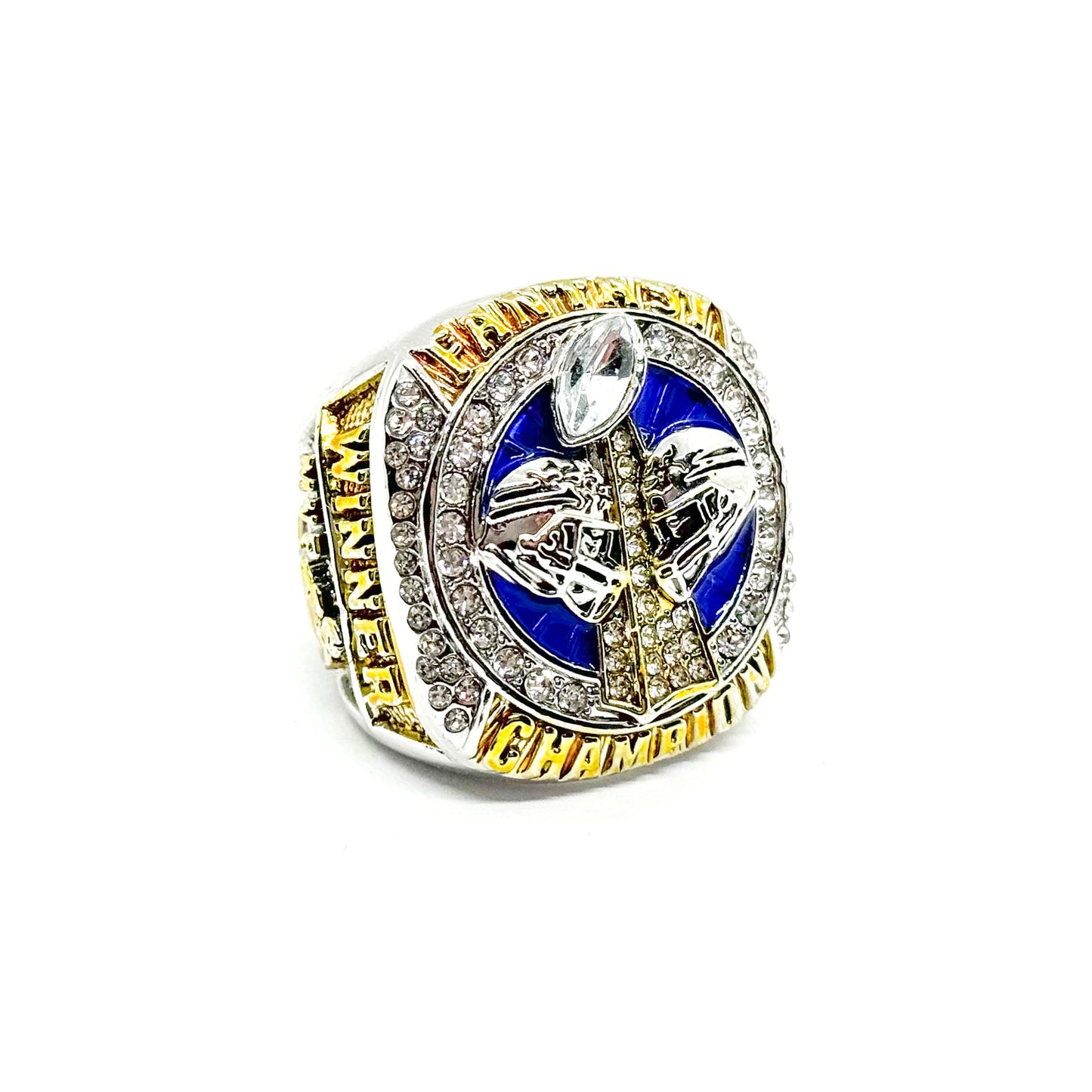Fantasy Football Championship Ring 2022 - Blue Ice
