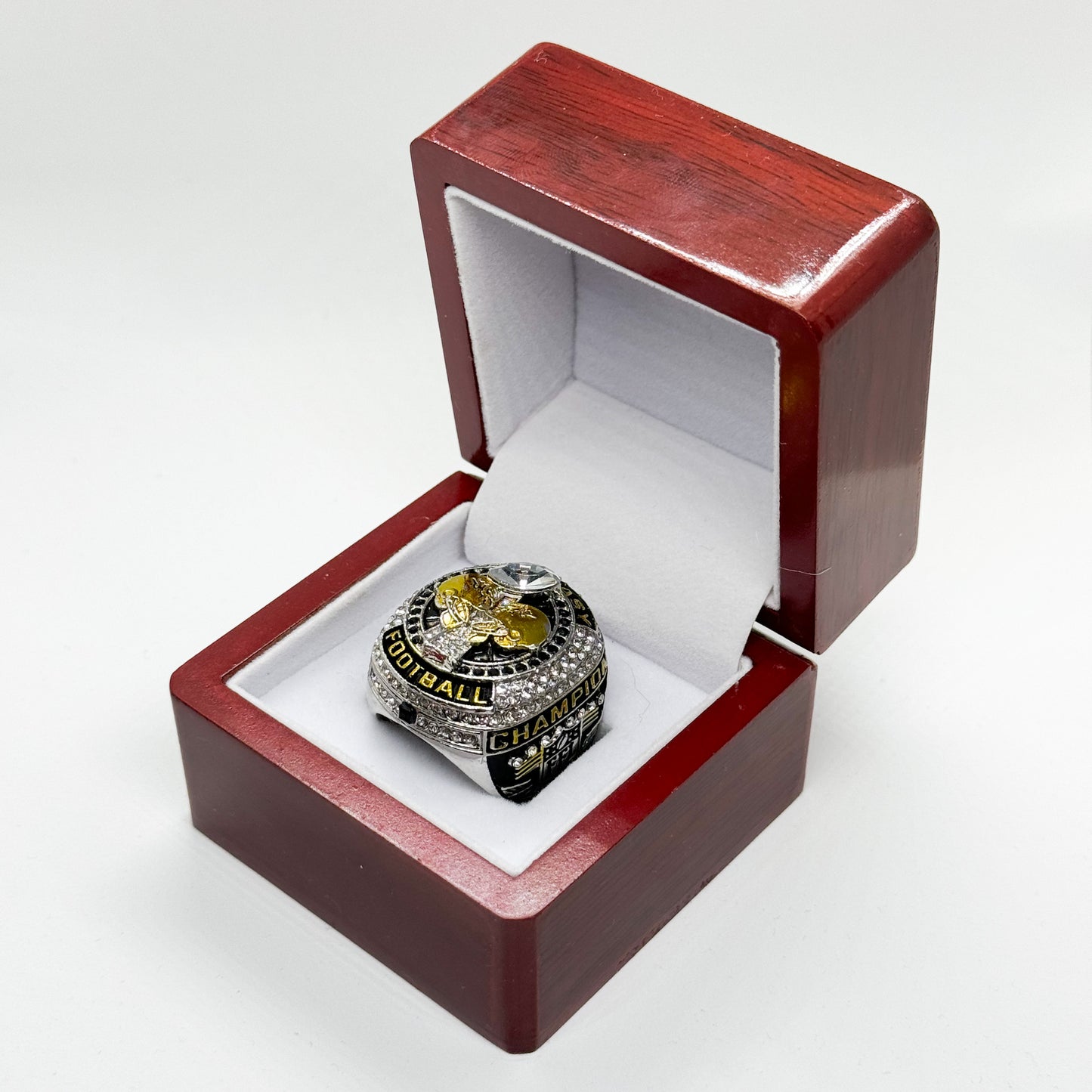 Fantasy Football Championship Ring 2023 - Schwarz / Ice