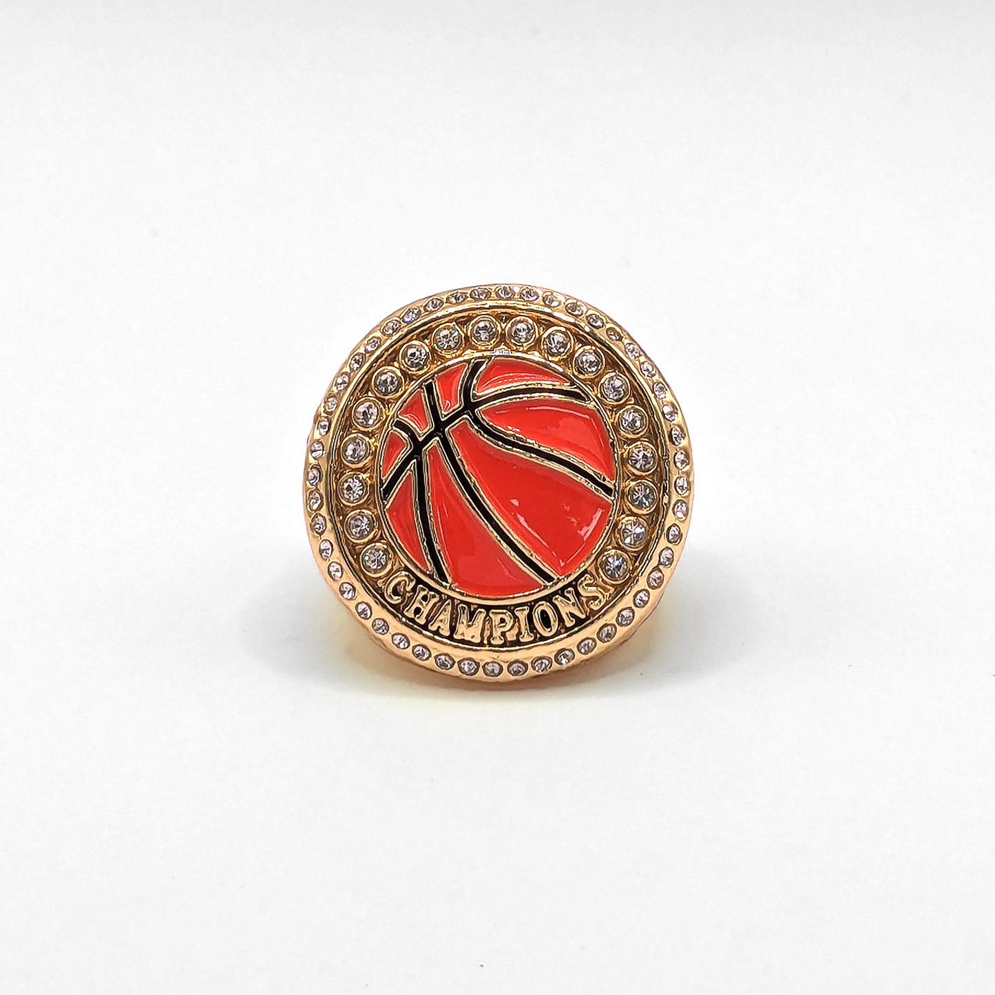 Basketball Championship Ring - Orange