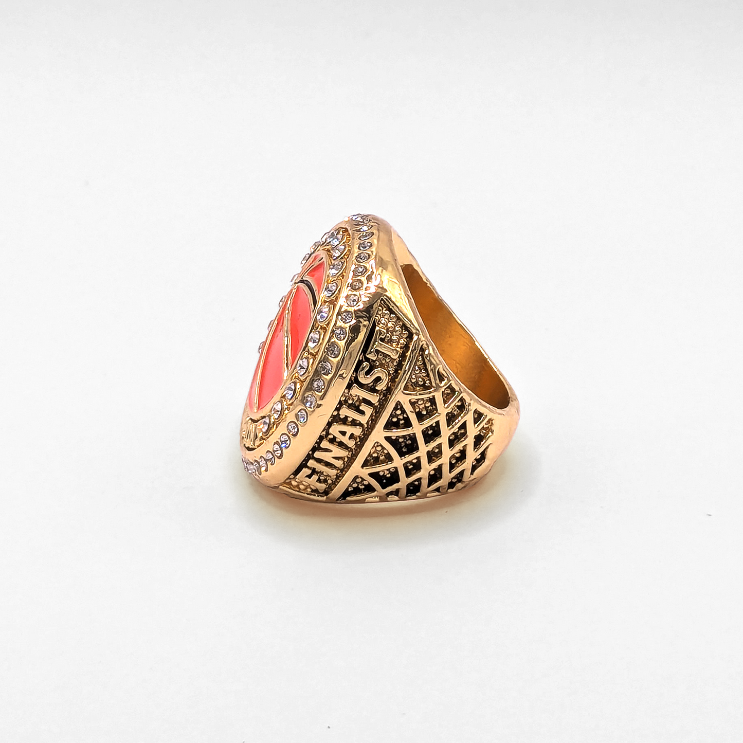 Basketball Championship Ring - Orange