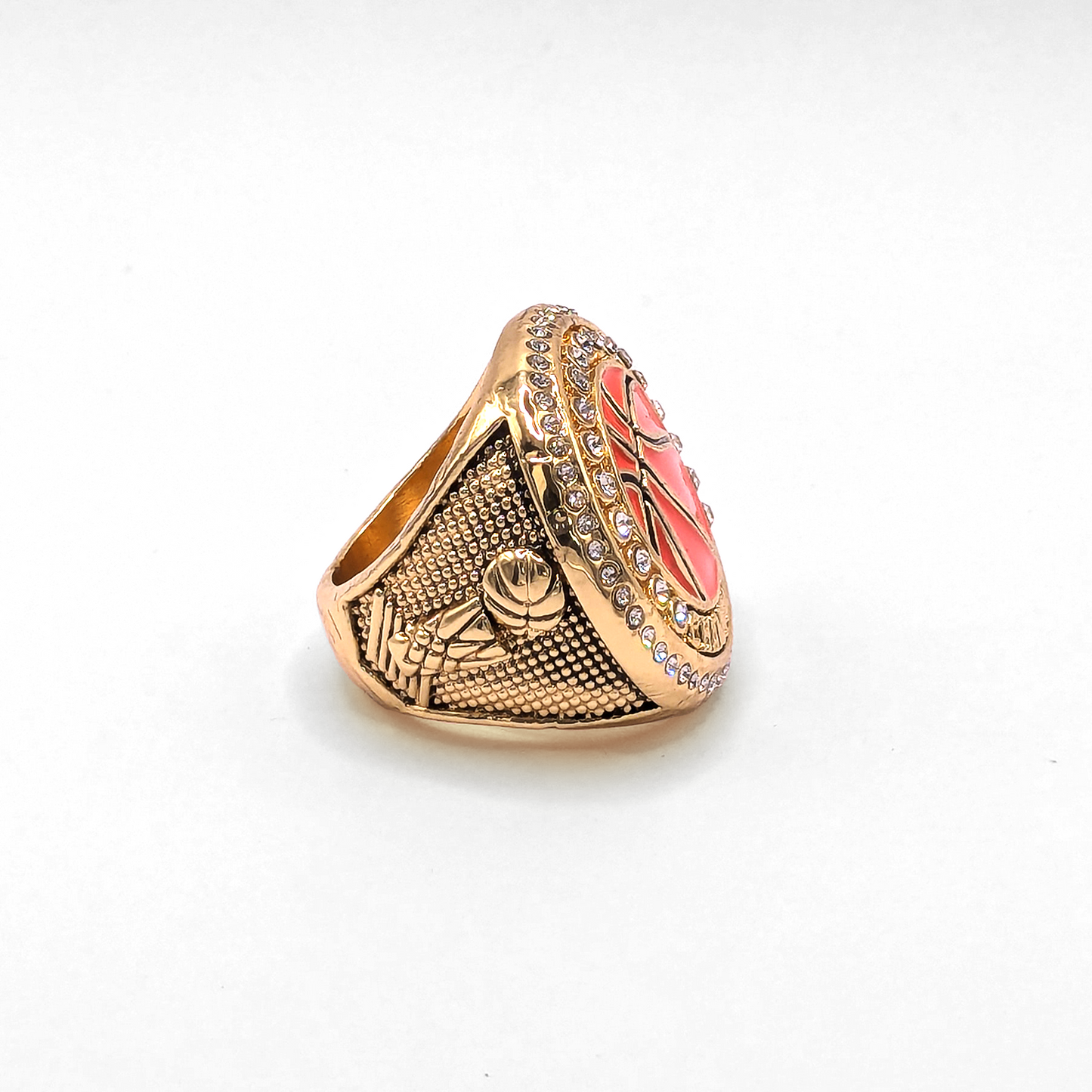 Basketball Championship Ring - Orange