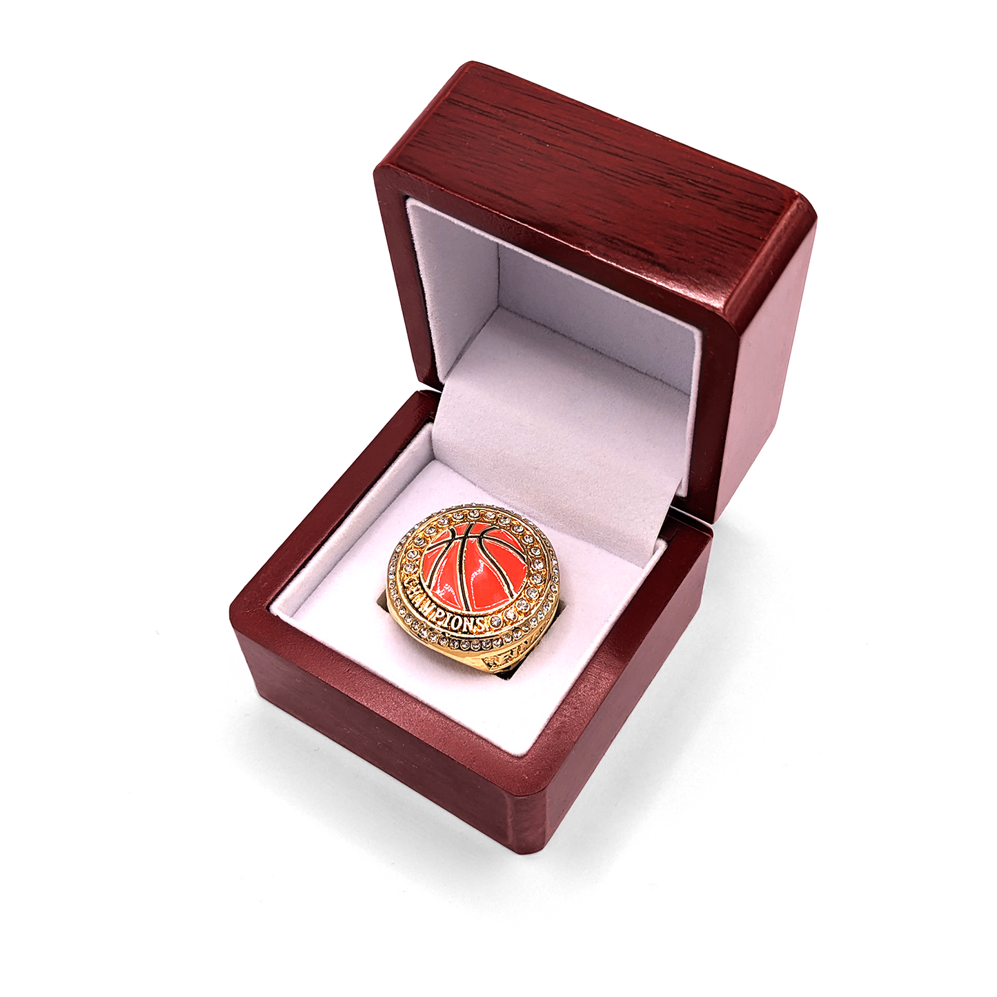Basketball Championship Ring - Orange