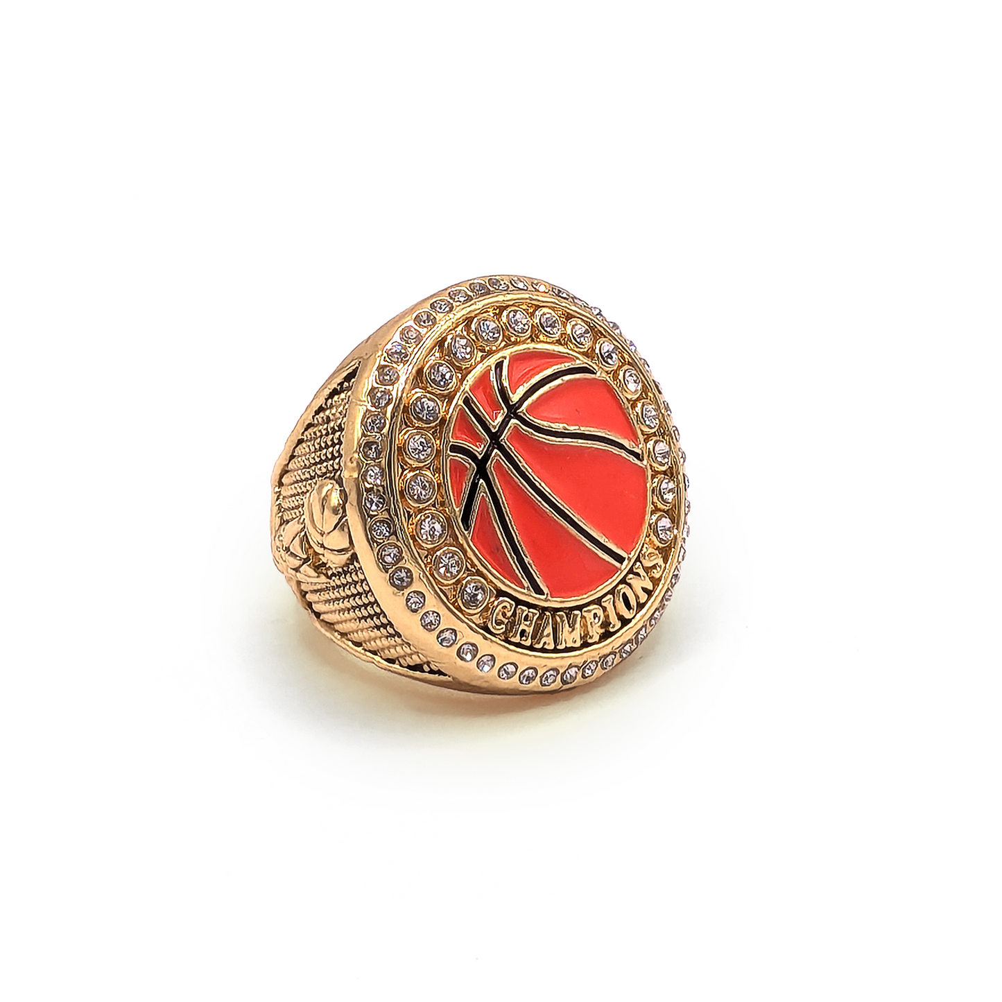 Basketball Championship Ring - Orange