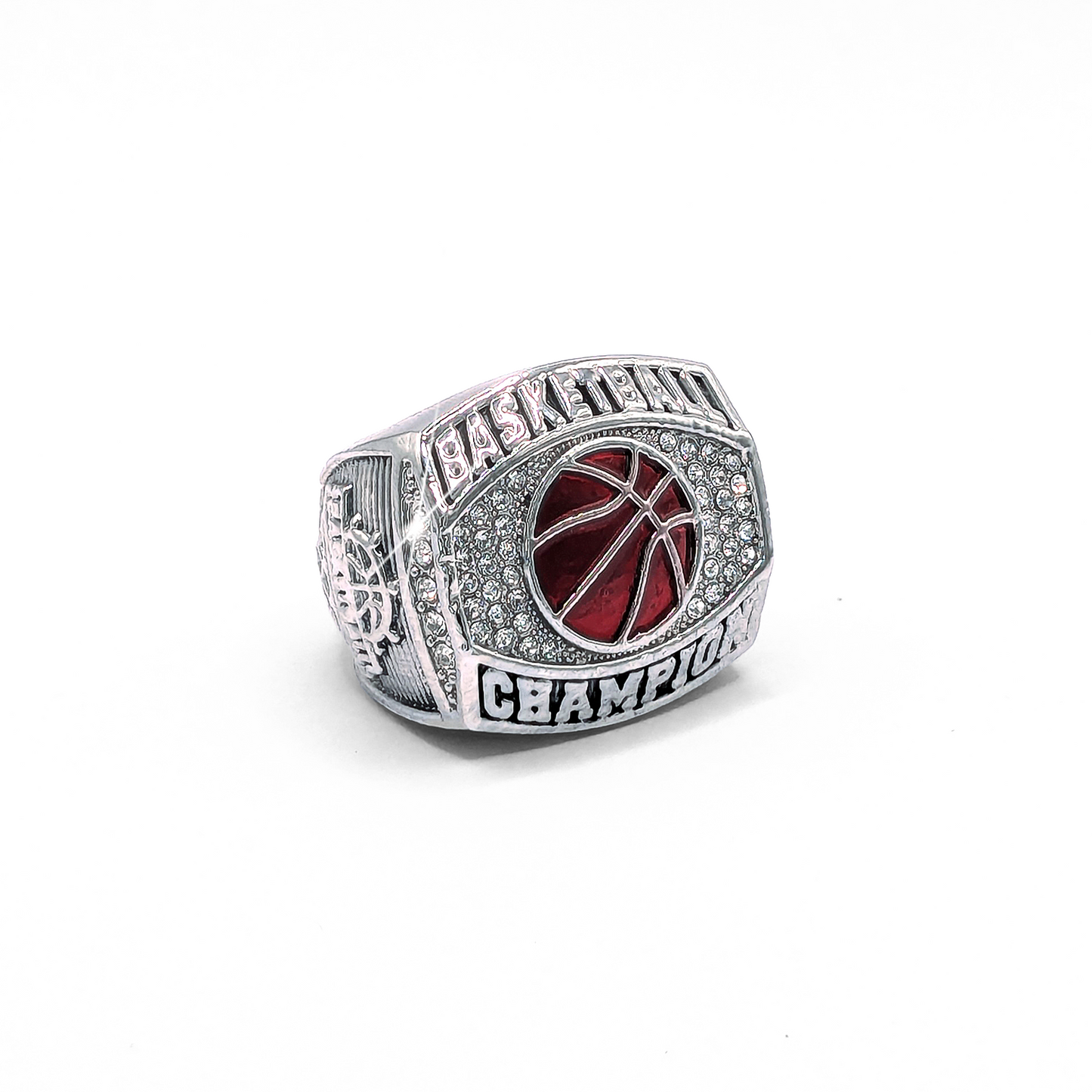 Basketball Championship Ring - Silber