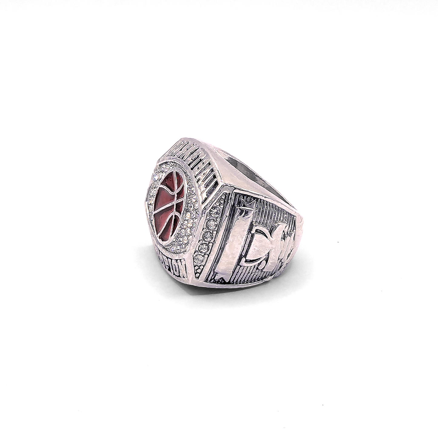 Basketball Championship Ring - Silber