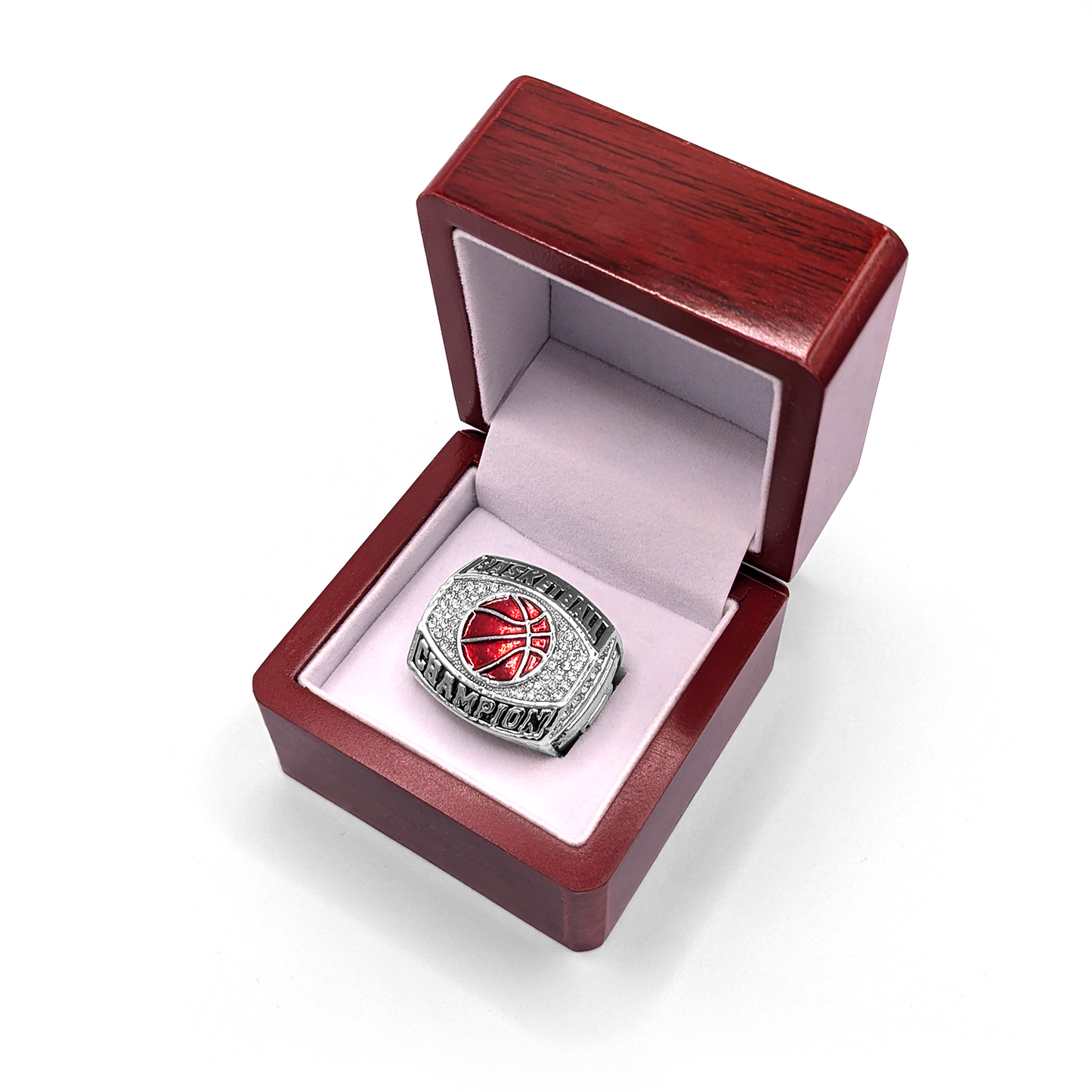Basketball Championship Ring - Silber