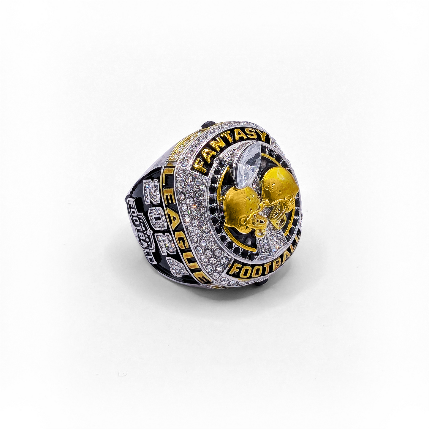 Fantasy Football Championship Ring 2024 - Schwarz / Ice