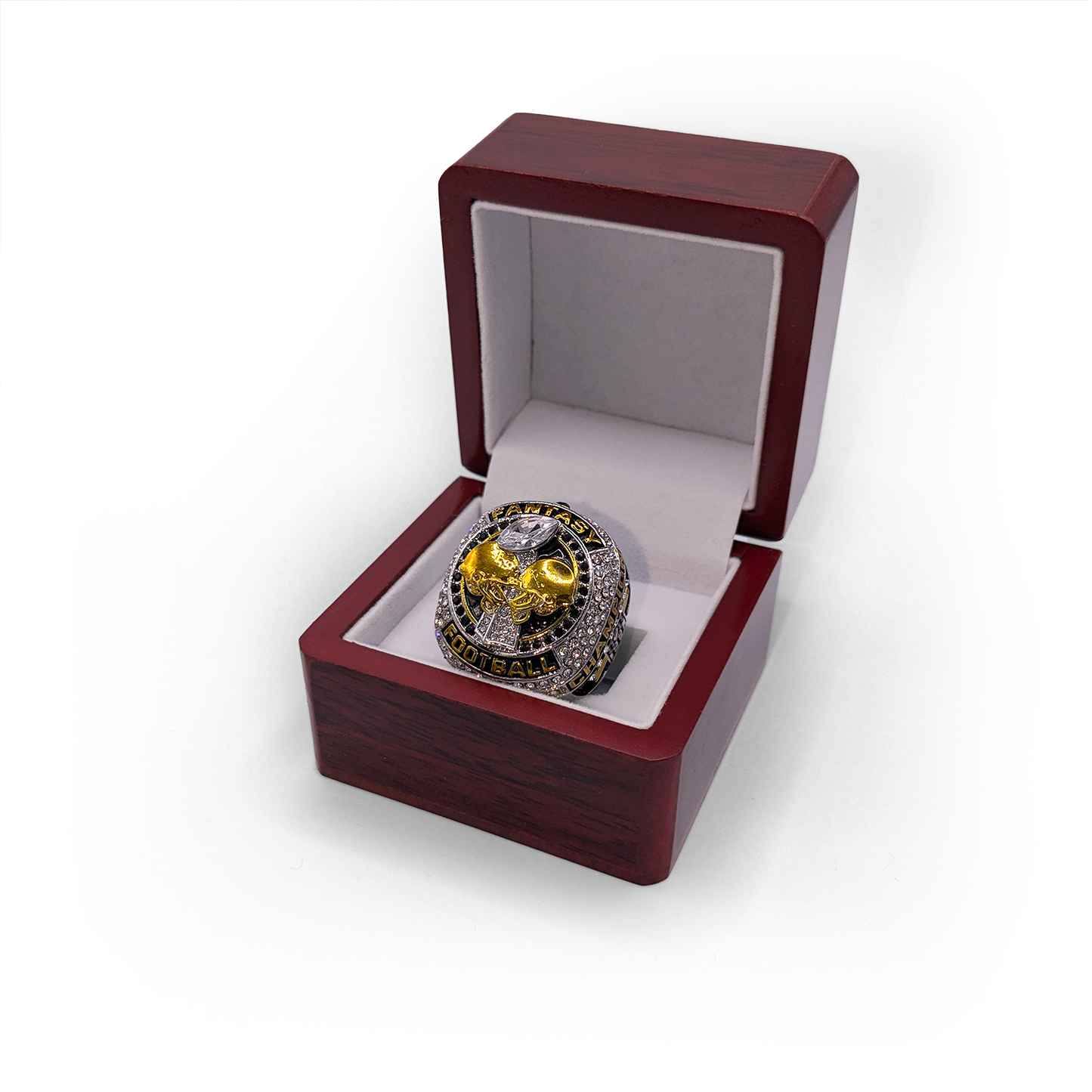 Fantasy Football Championship Ring 2024 - Schwarz / Ice