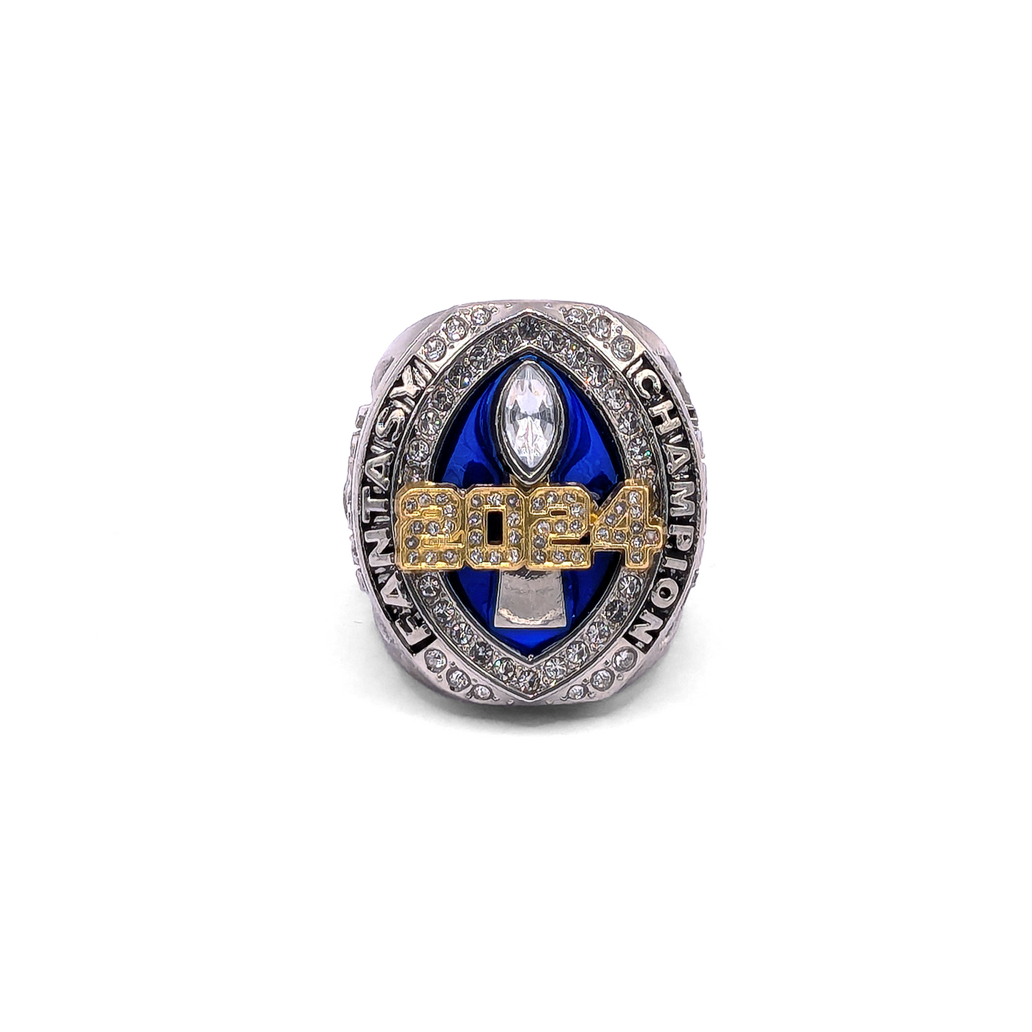 Fantasy Football Championship Ring 2024 - Blue