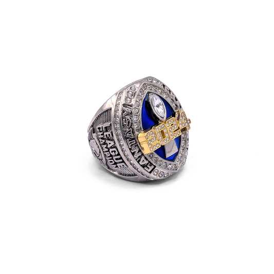 Fantasy Football Championship Ring 2024 - Blue